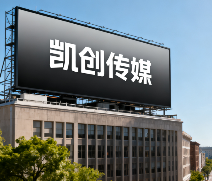 博爱户外广告牌的设计与制作