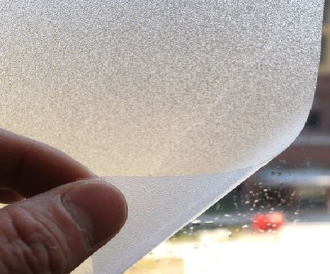 博爱玻璃门外面粘广告用什么材料好？